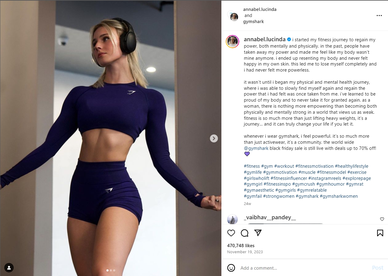 Gymshark Influencer Collaborations