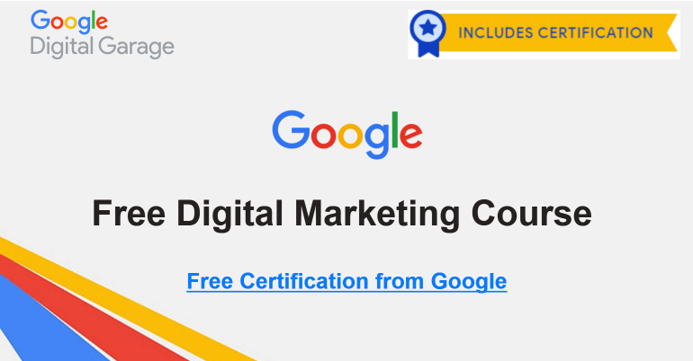 Google’s Digital Marketing Course